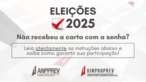 Não recebeu a carta com a senha? Saiba como garantir seu voto!
